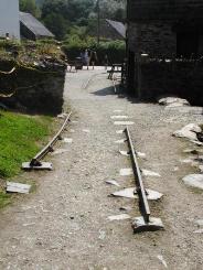 Remains of the incline
